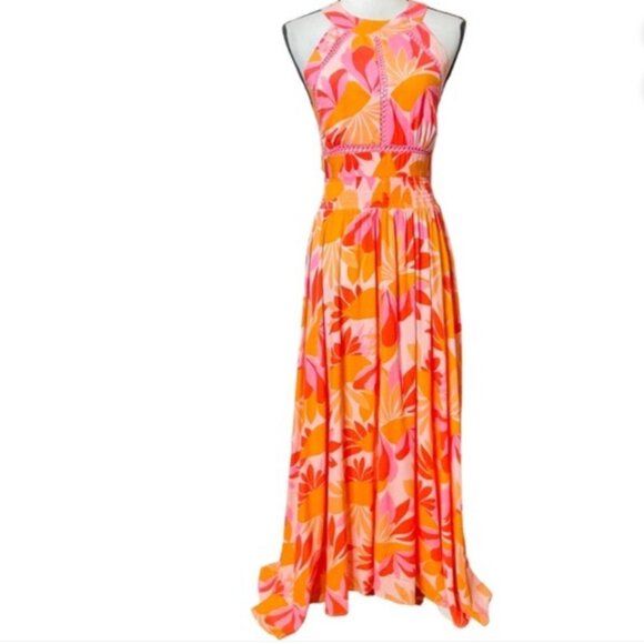 Brand New by Anthropologie Abel The Label ATL Floral Maxi Dress - Picture 9 of 11